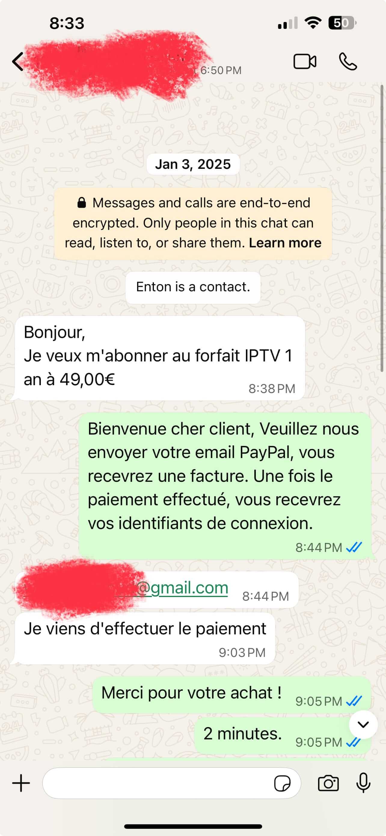 Opinión del cliente 8